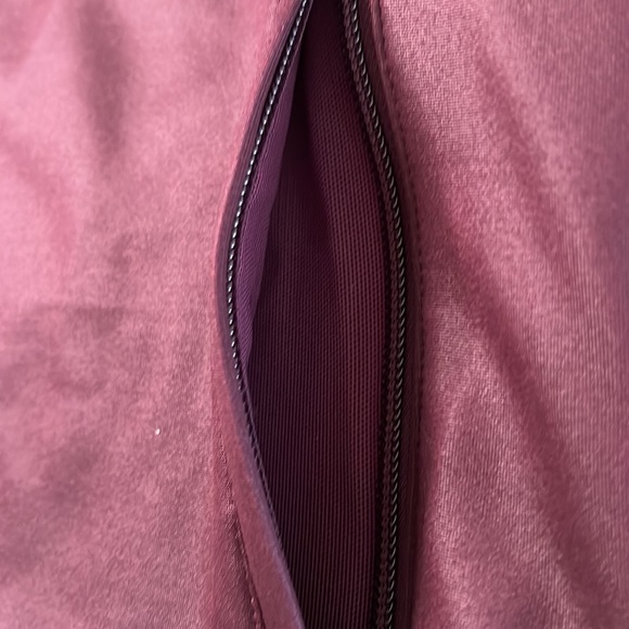 NWT Sweaty Betty purple shimmer lightweight slim fit Laverne track jacket - Picture 5 of 13